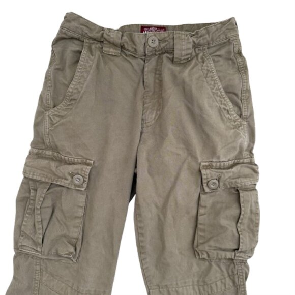 Matchstick Mens Cargo Pants Size 28 Tan - Picture 2 of 4